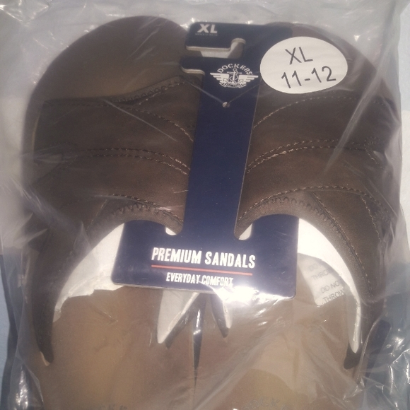 Dockers Men's Slides Loafers Slip-Ons Brown 12 NWT - Picture 2 of 9